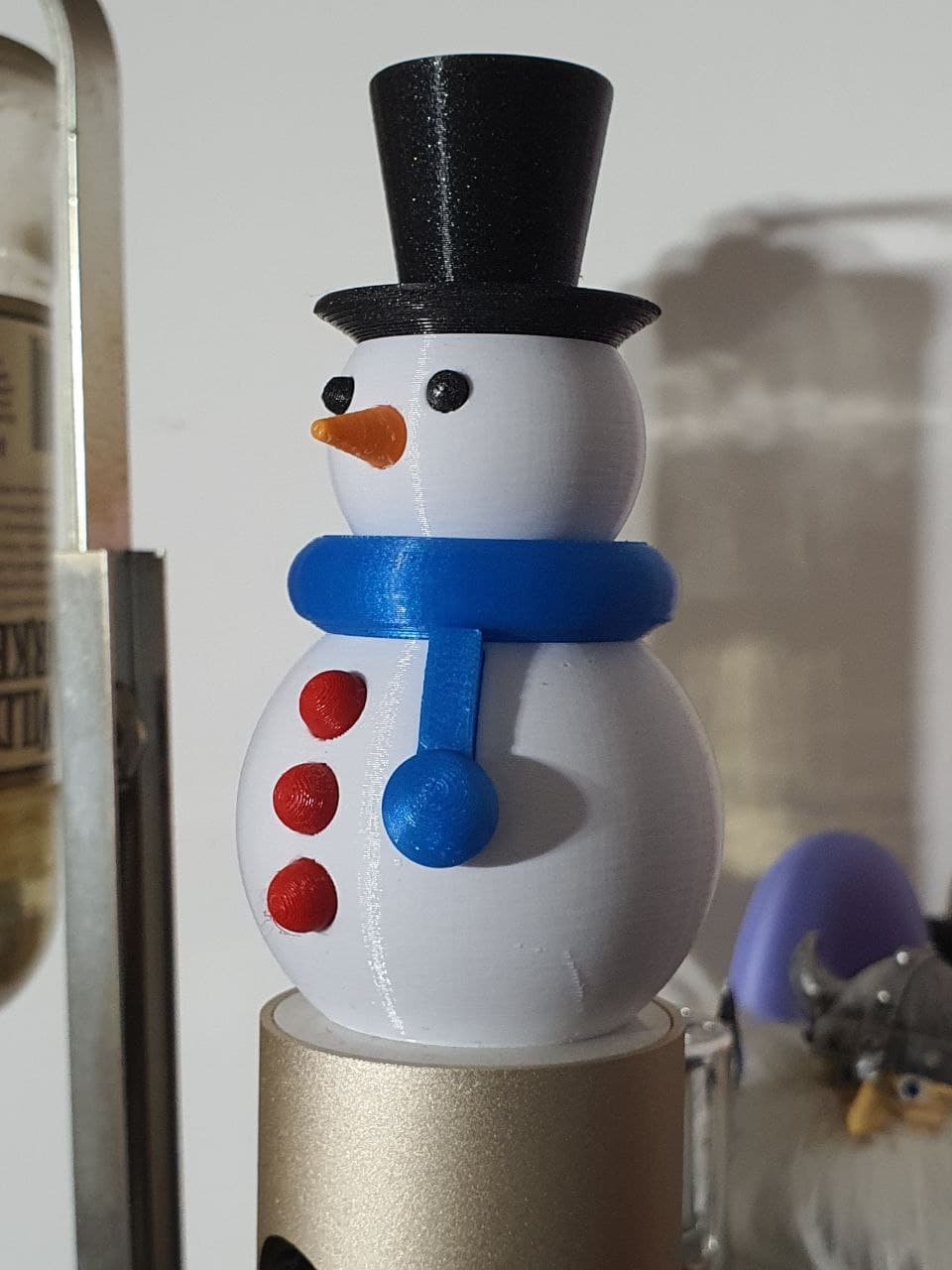 Pupazzo di neve. STL singoli e Multi Material