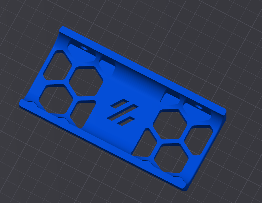 Voron 2.4 300 rear center skirt with cutout