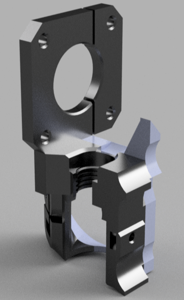 Direct extruder for prusa mini e3d revo