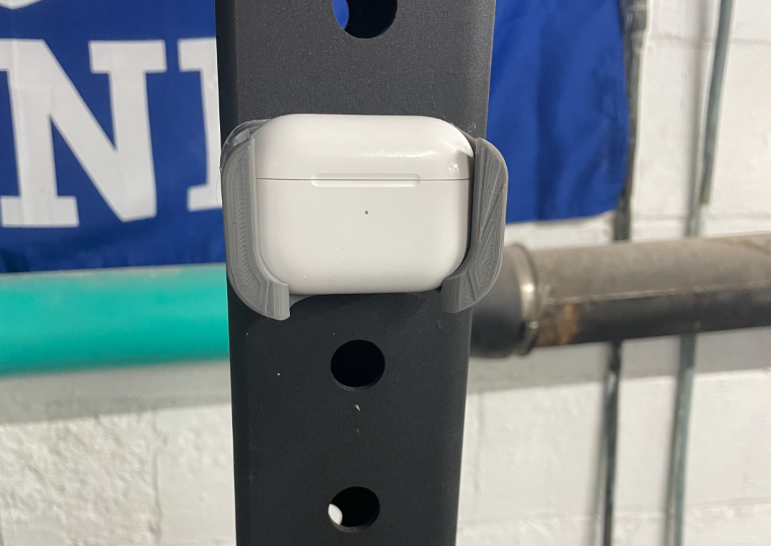 Squat Rack Airpod Holder