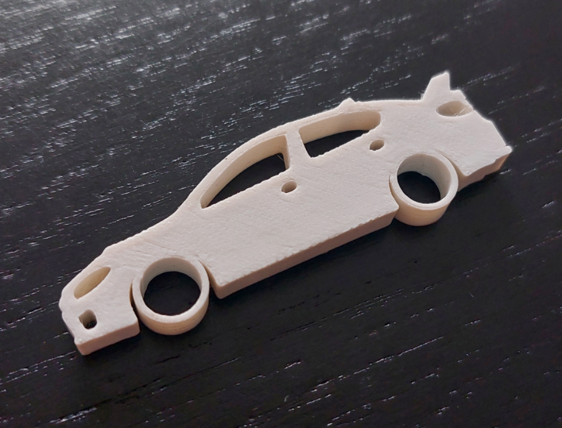 Subaru wrx sti 2019 keychain