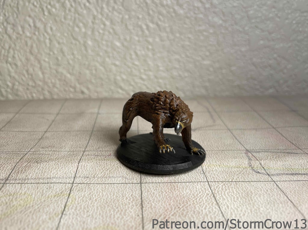 Owlbear through the ages- 4th edition D&D