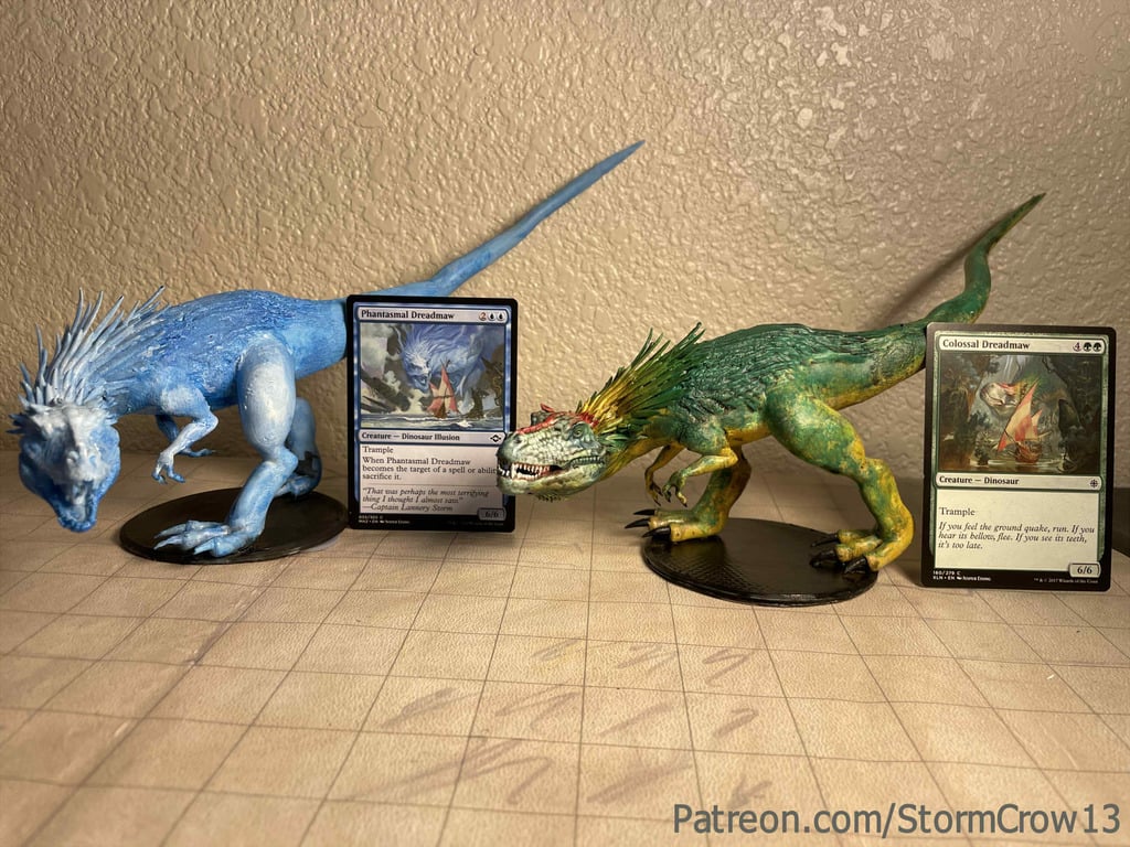 Colossal Dreadmaw and Phantasmal Dreadmaw