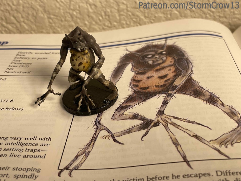 2nd Ed AD&D Ettercap