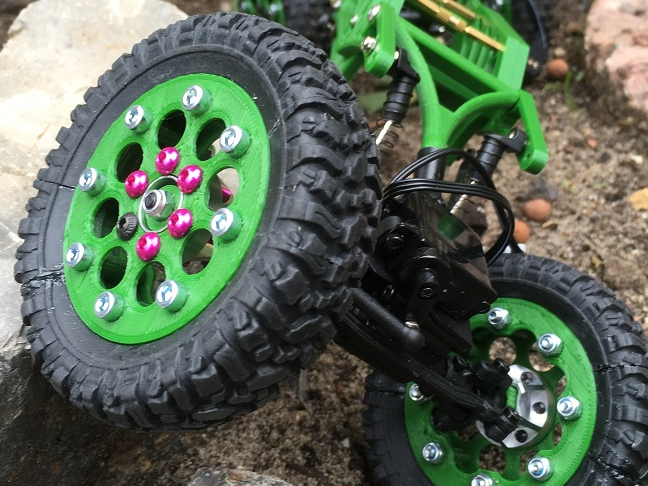 Superclass beadlock basher rocksta / axial scx24