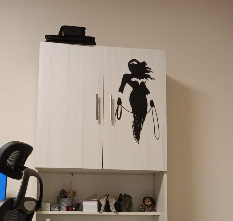 SuperWoman wall art