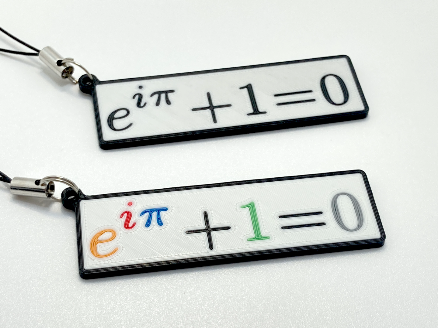 Euler's Identity Keychain