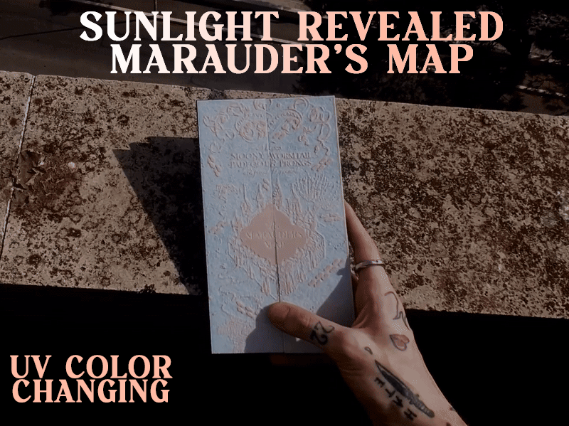 Sunlight-Revealed Marauder Map