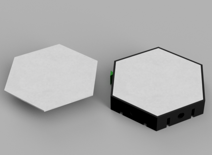 Nanoleaf style hexagon lamp