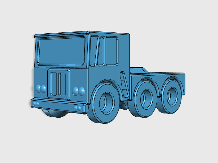 Semi CabOver