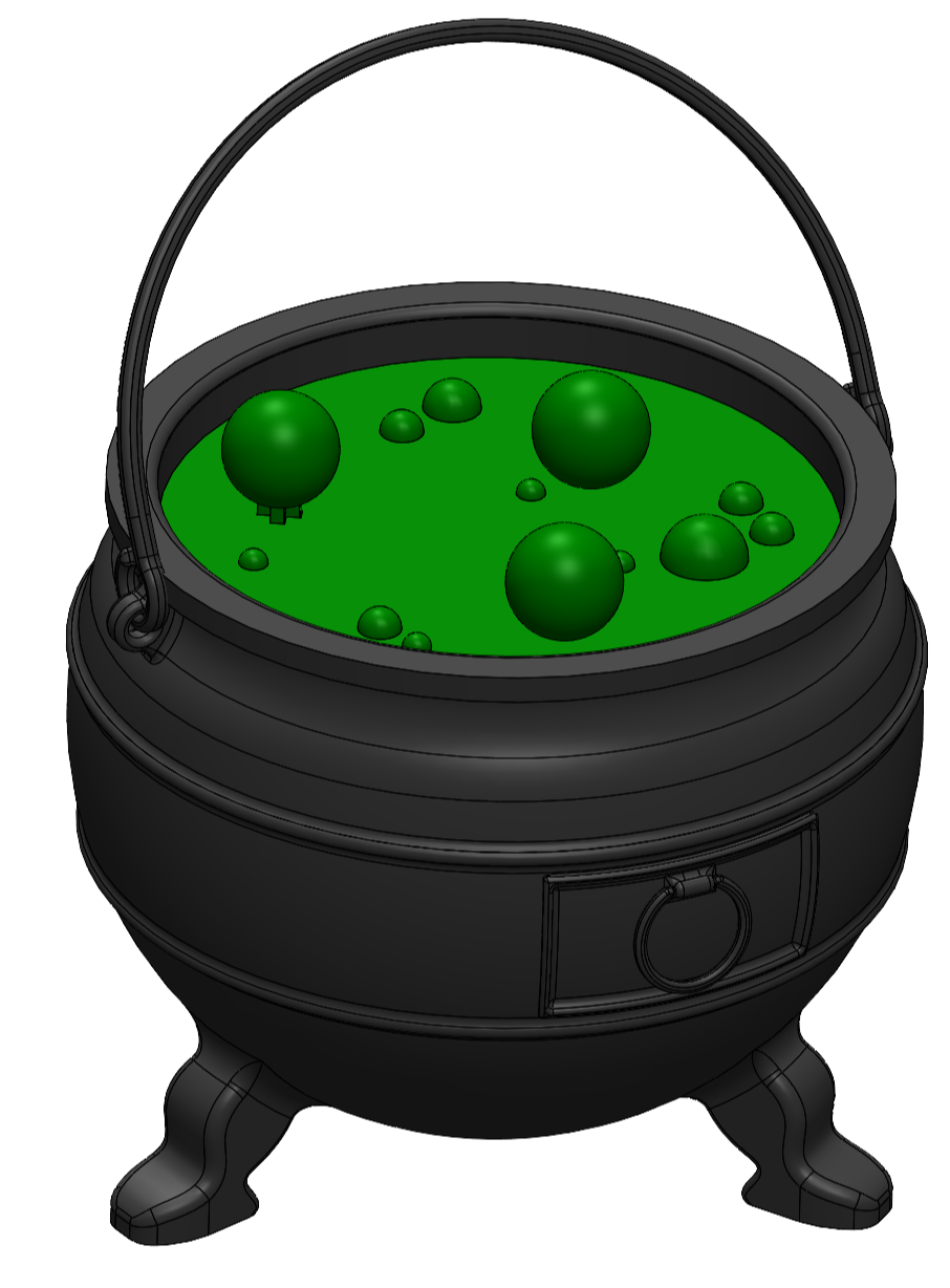 Double, double toil and trouble!
