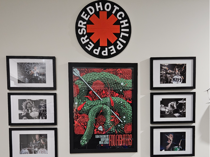 Red Hot Chili Peppers Sign