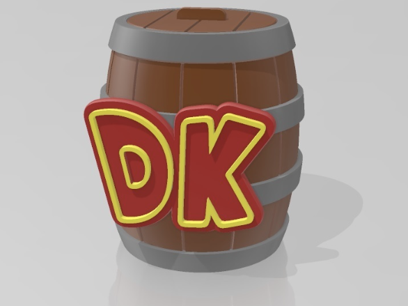 donkey Kong barrel