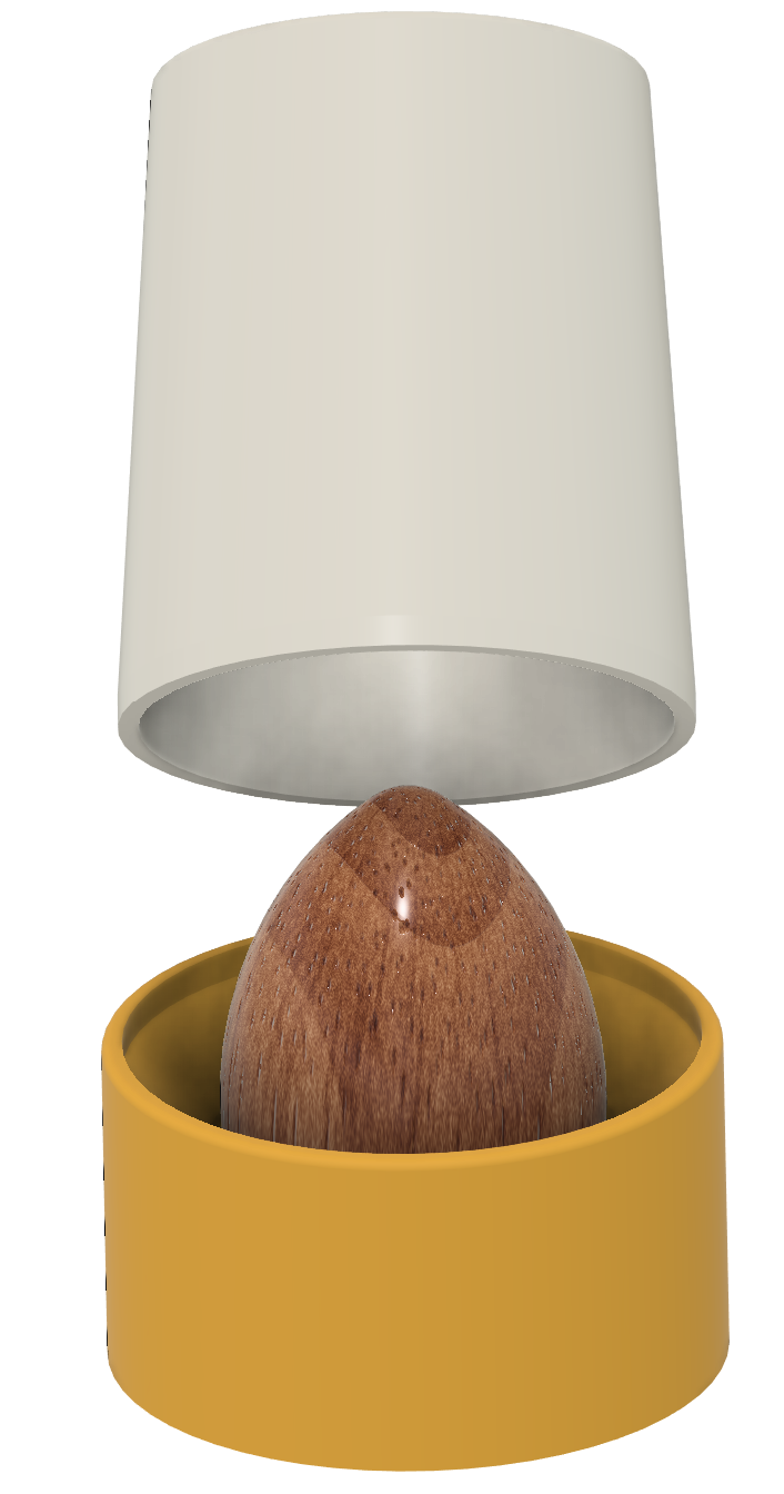 Closed Egg Cup (parametric)