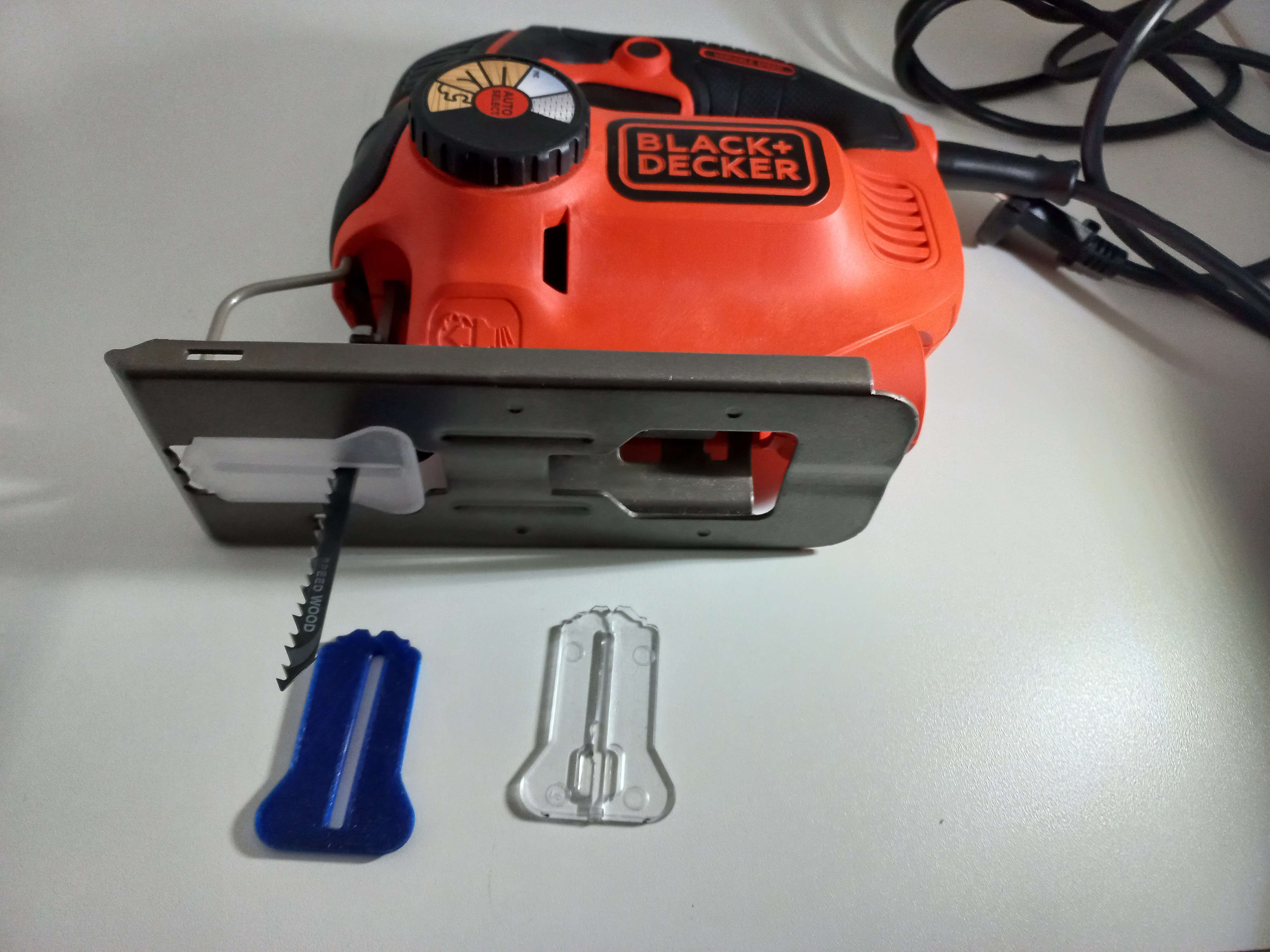 Black+Decker Jigsaw anti-splinter plate (param.)