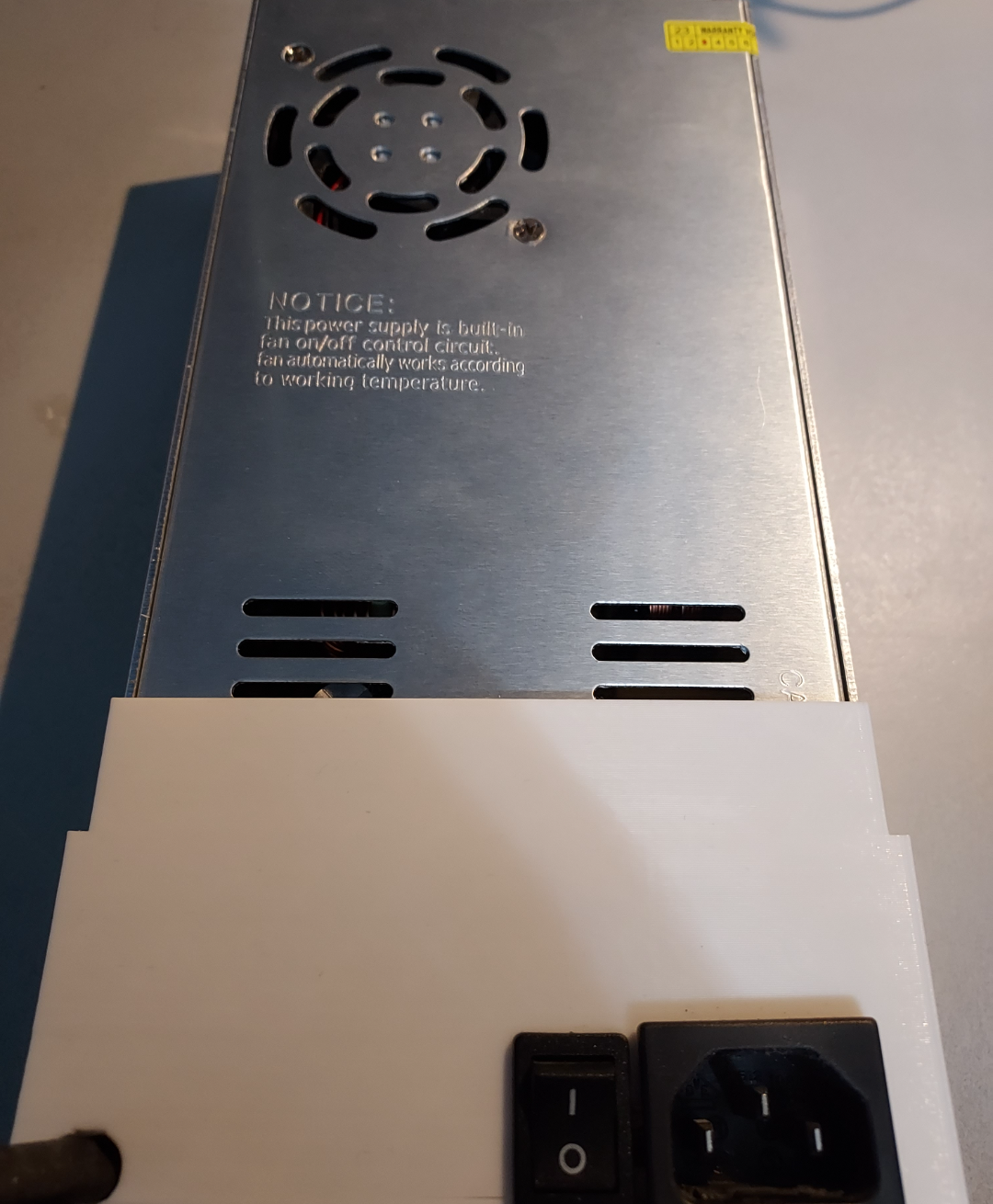 Power supply case