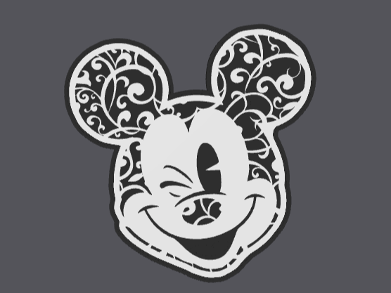 Mickey Mouse lamp