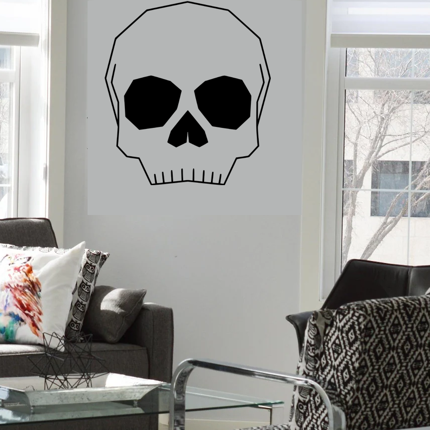 wall art skull