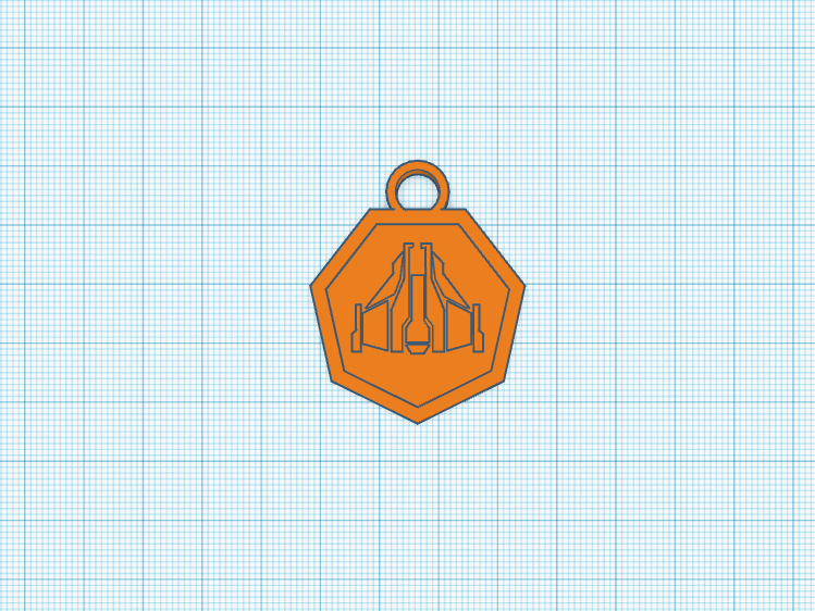 NMS interceptor icon keychain