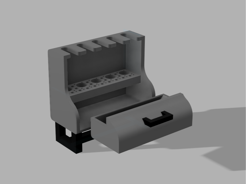 Toothbrush holder cabinet