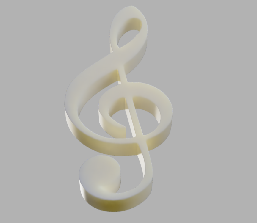 Treble clef