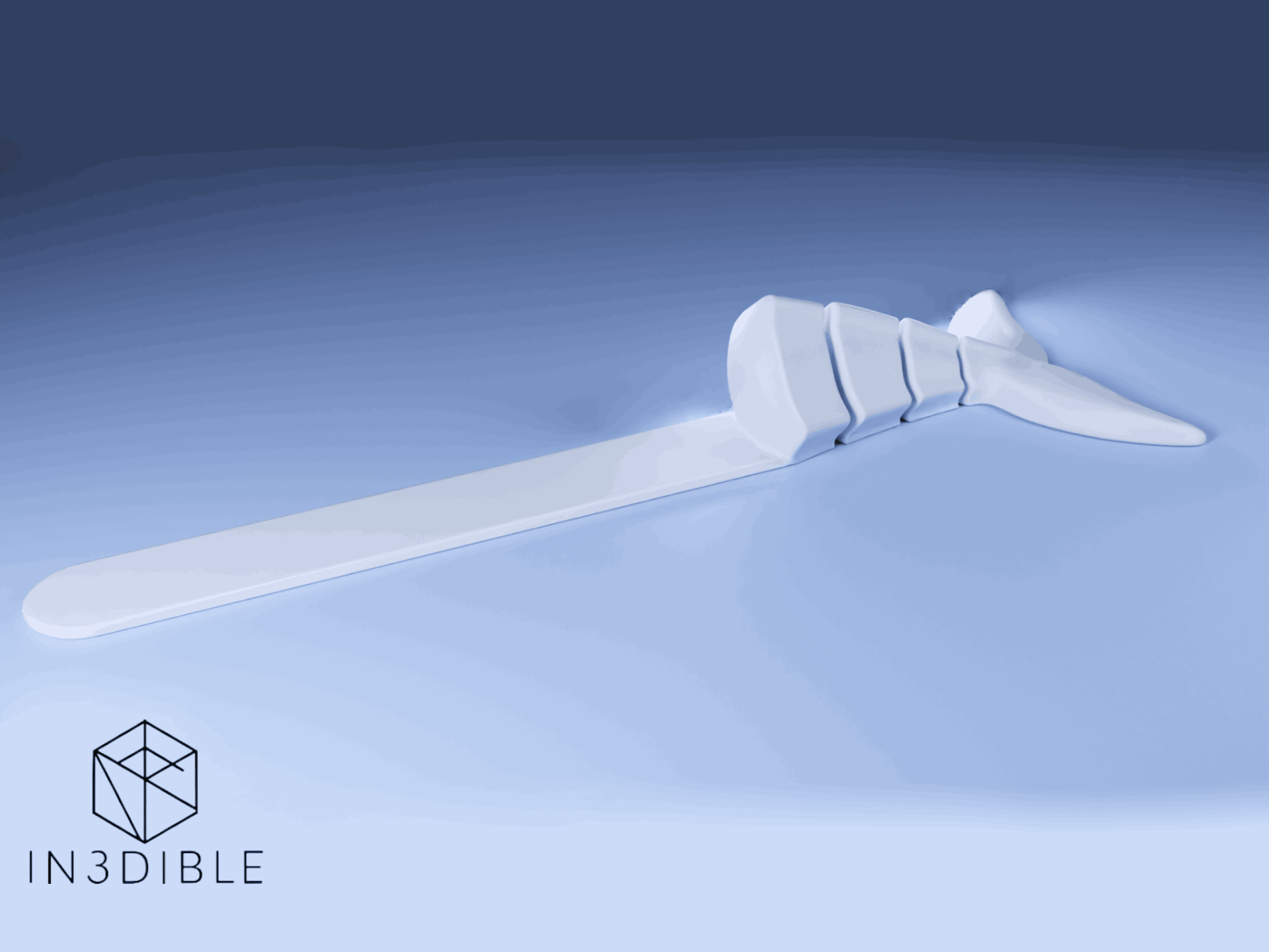 Whale articulated Bookmark