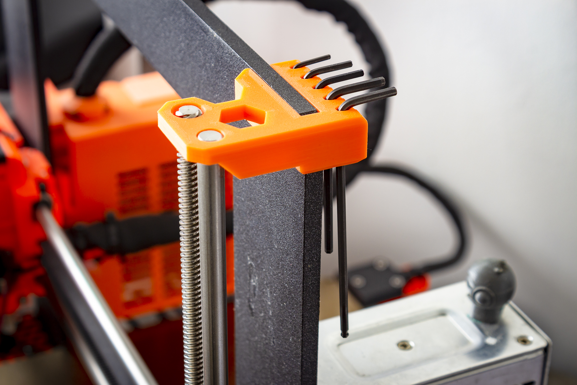 Hex Key Holder Prusa i3 Mk2/Mk3 - Z-Rod End