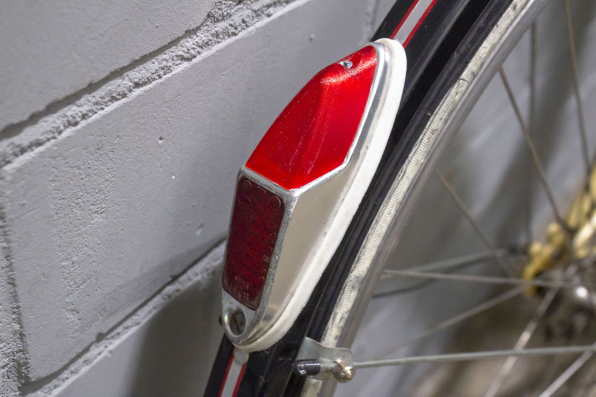 Vintage  -Soubitez-  tail light cover / reflector