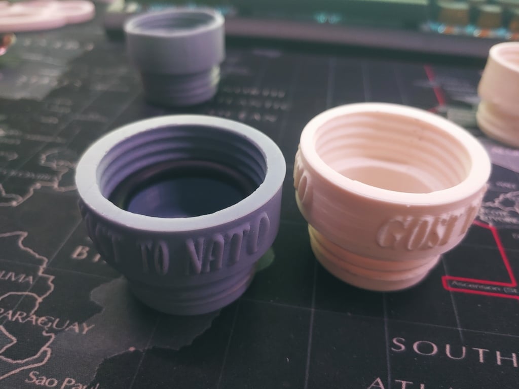 GOST TO NATO adapter with o-ring suport