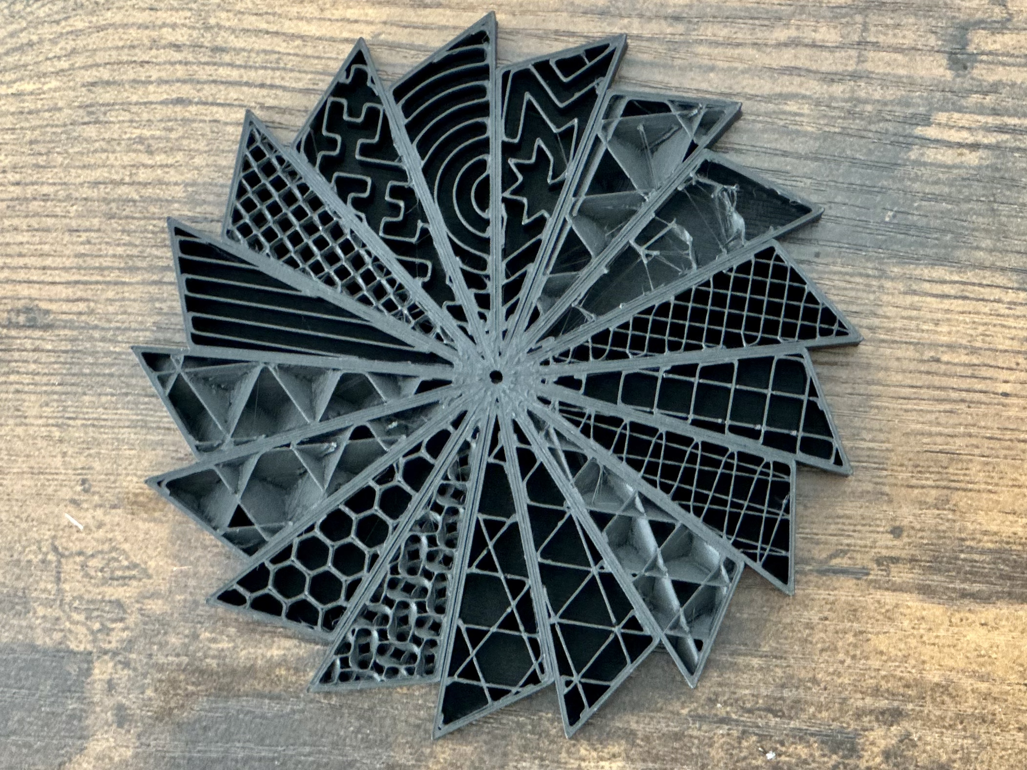 Infill Sample Card - Bambu Studio & Prusa Slicer
