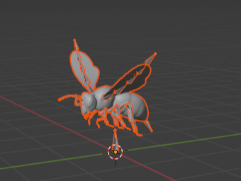 Bee Model in Blender