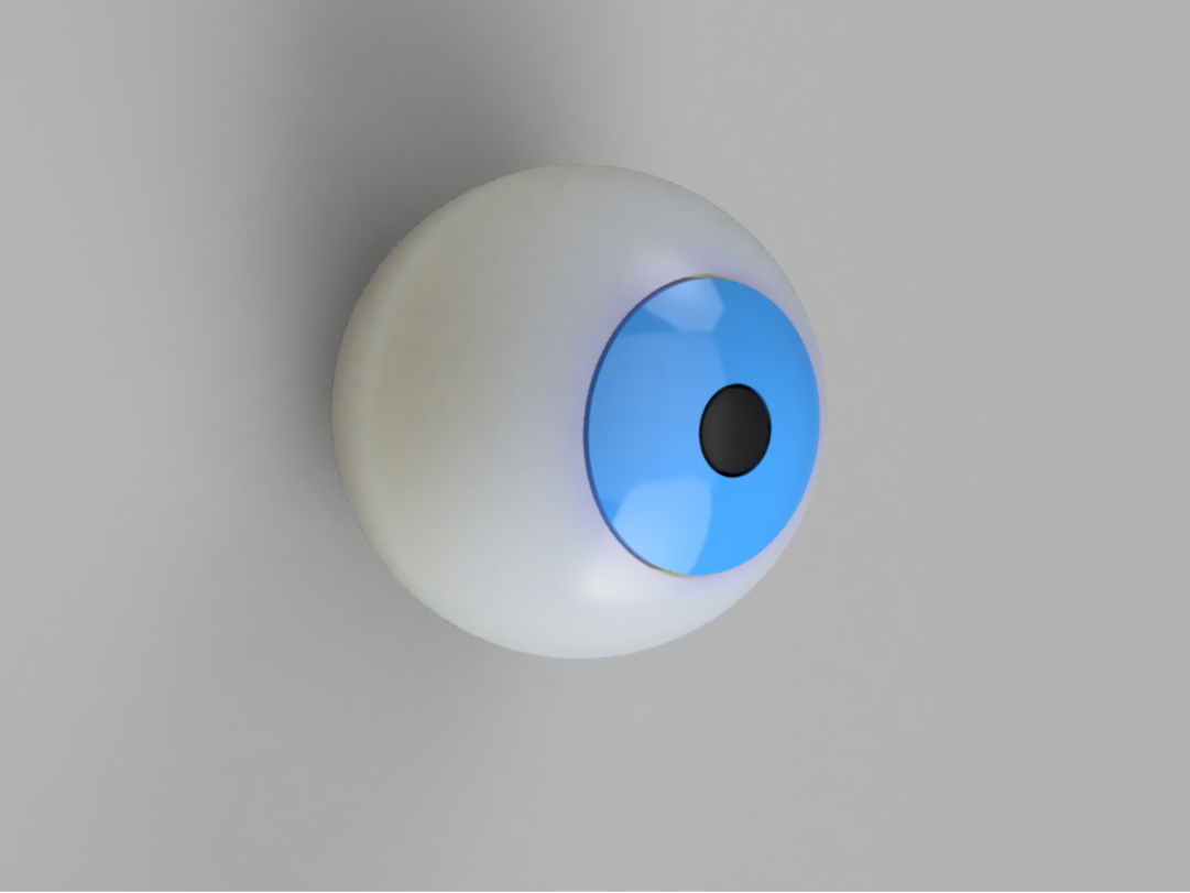 Human Eye (Normal, Double Face or Keychain)