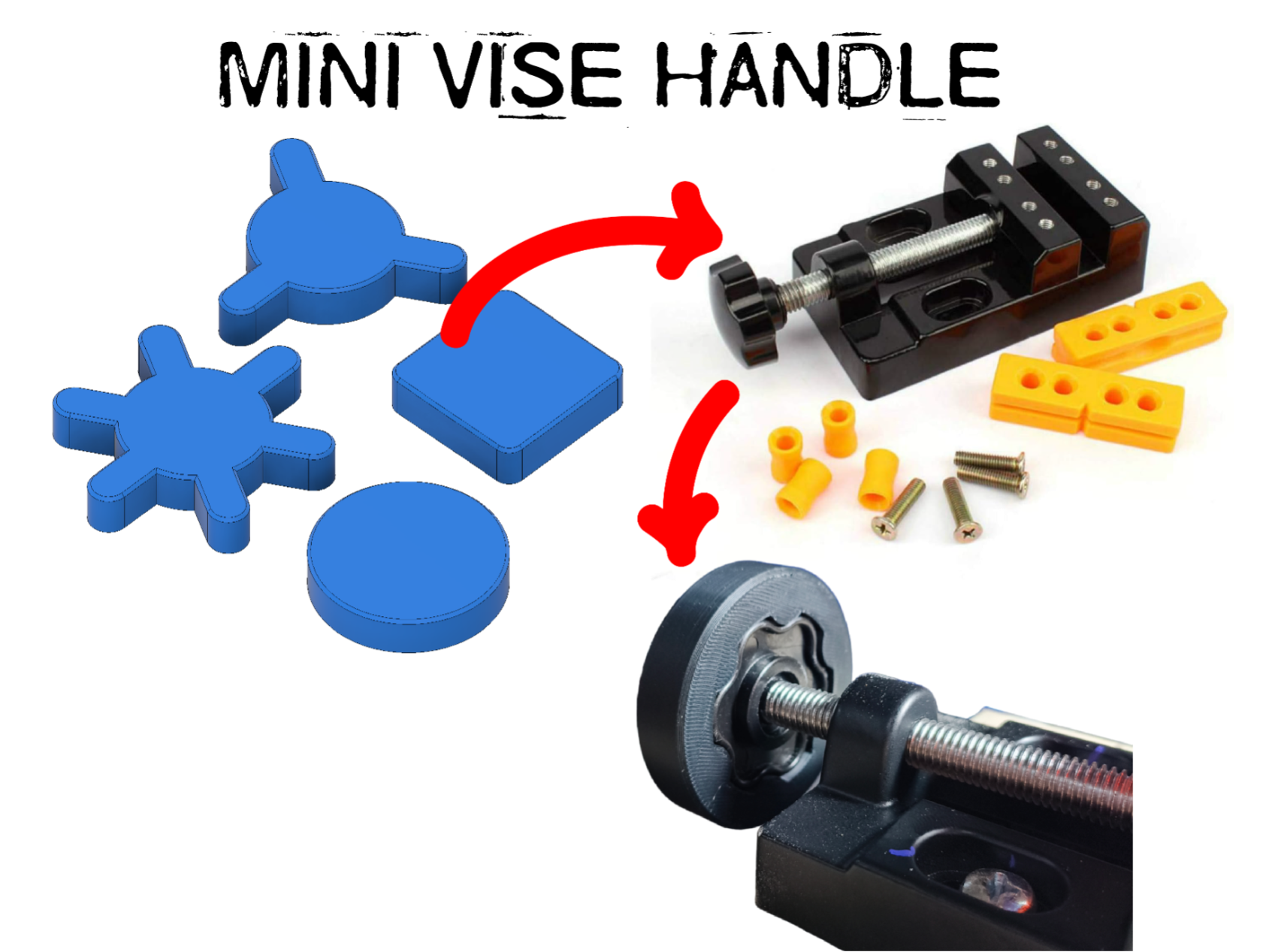 Mini Vise Handles