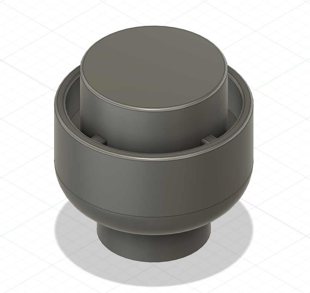 HO Scale Upblast Exhaust Fan