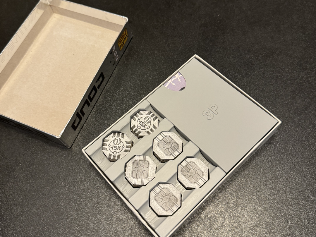 Coup and Coup: Reformation Box Organizer