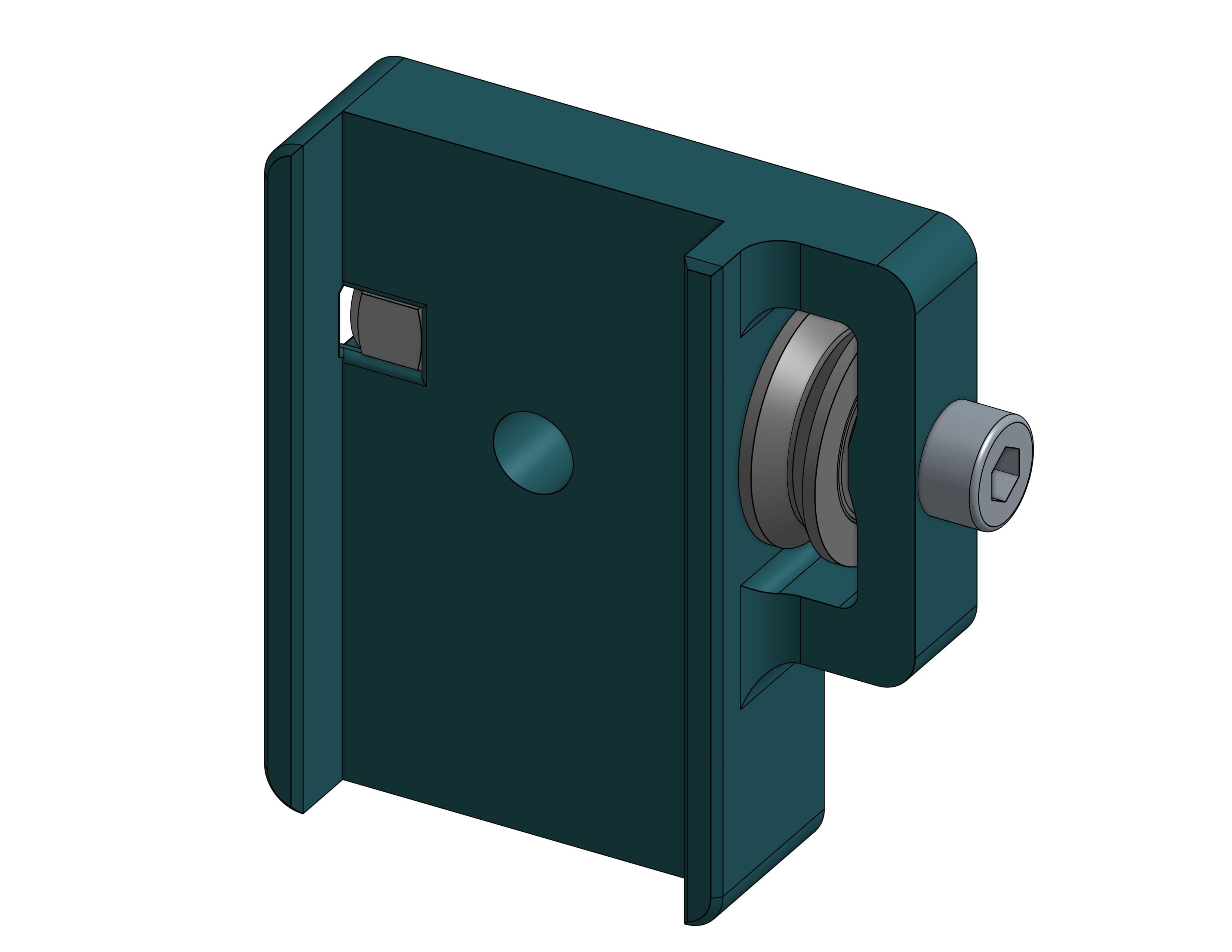 Opinsert - A slide insert for Misumi slides