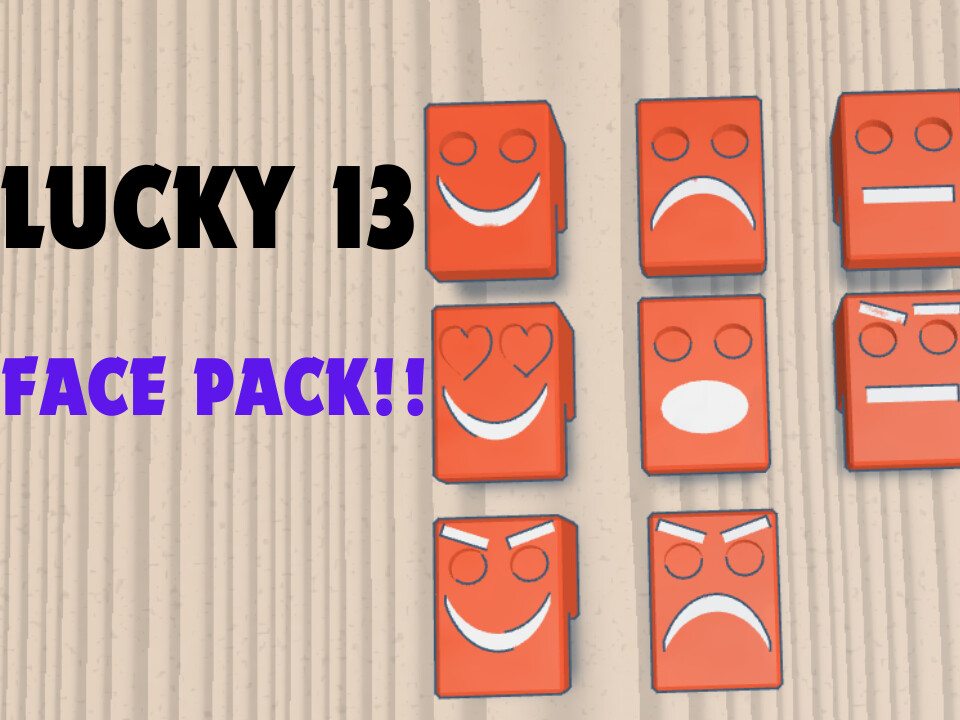 Lucky 13 Face Pack!!