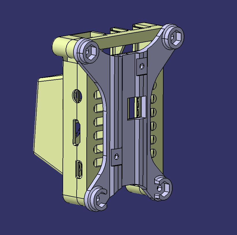 Octoprint Pi3 Mount Adapter for 40mm V-slot
