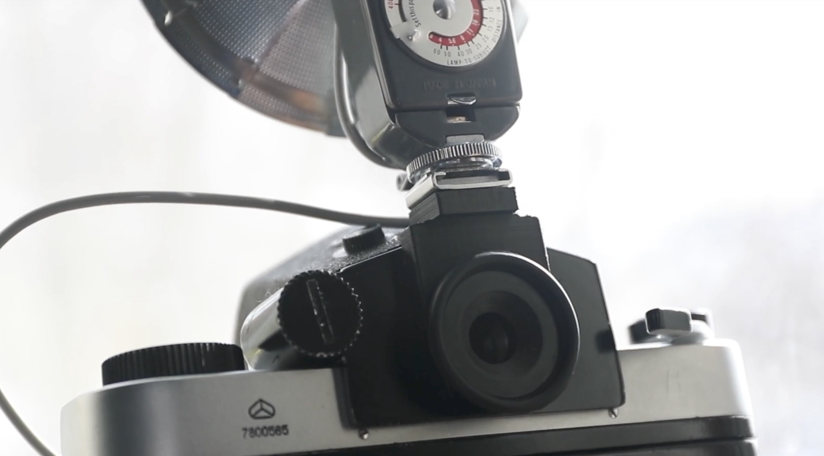 Kiev 6C flash holder