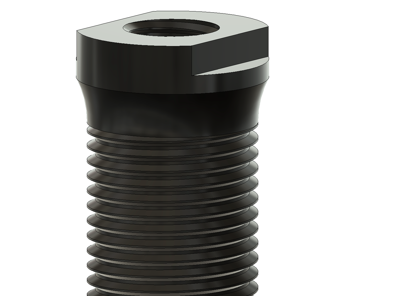 Shift Knob Retainer M17x1.5 out to M10x.15 in