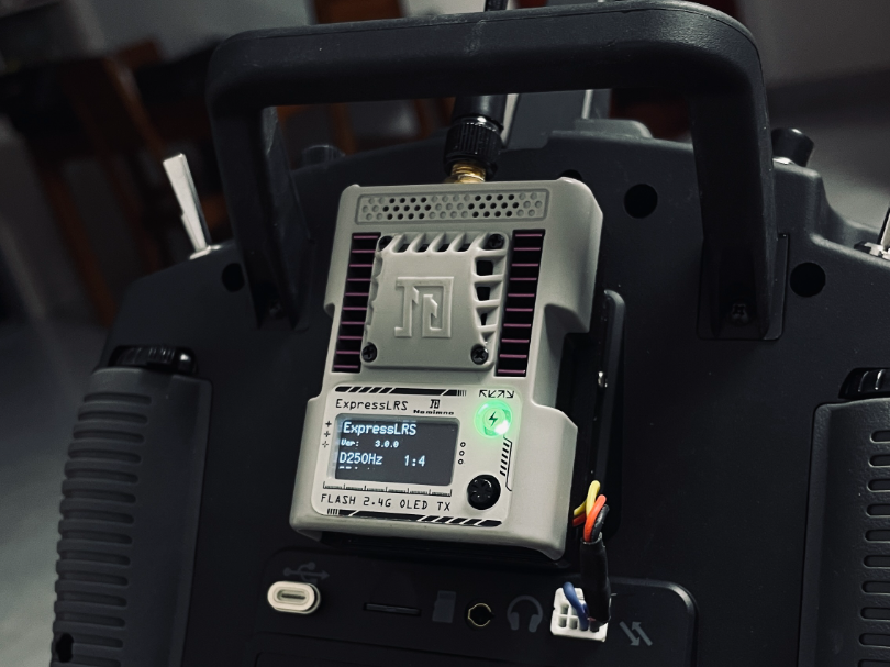 spektrum Remote control external modification