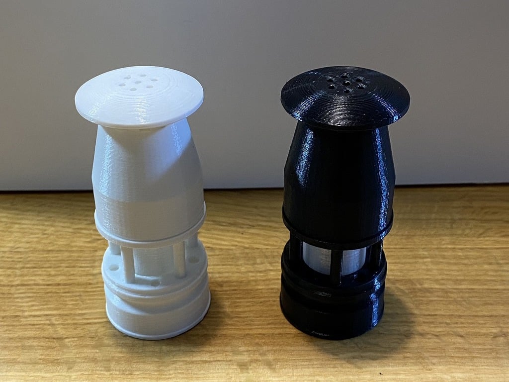 Miners lamp spice jar (75%)