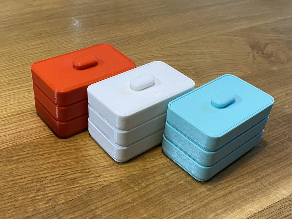 Stackable mini case box