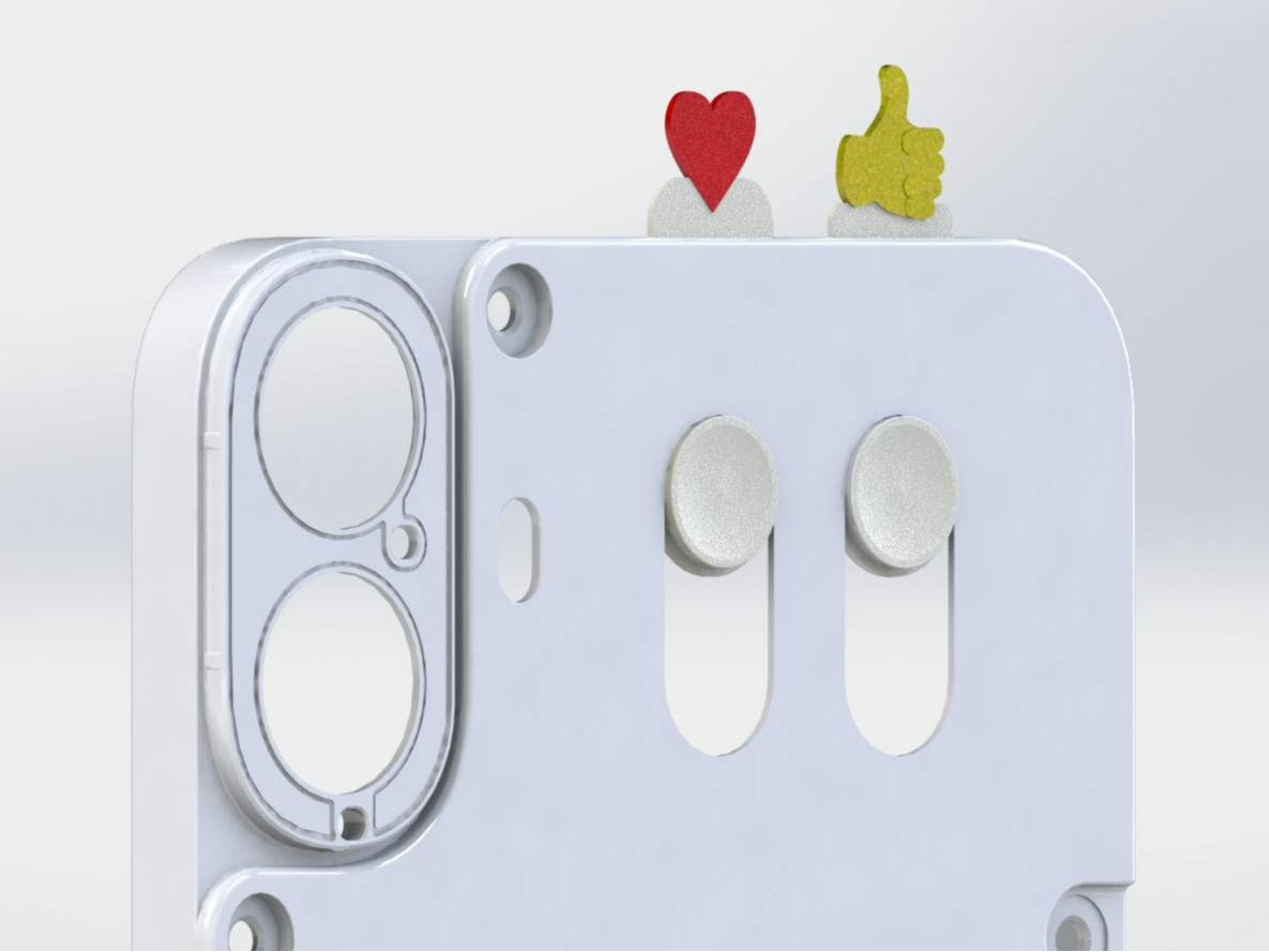 Emoji Push Phone Case
