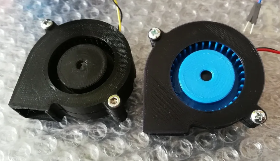 3D printed 5015 radial fan/blower