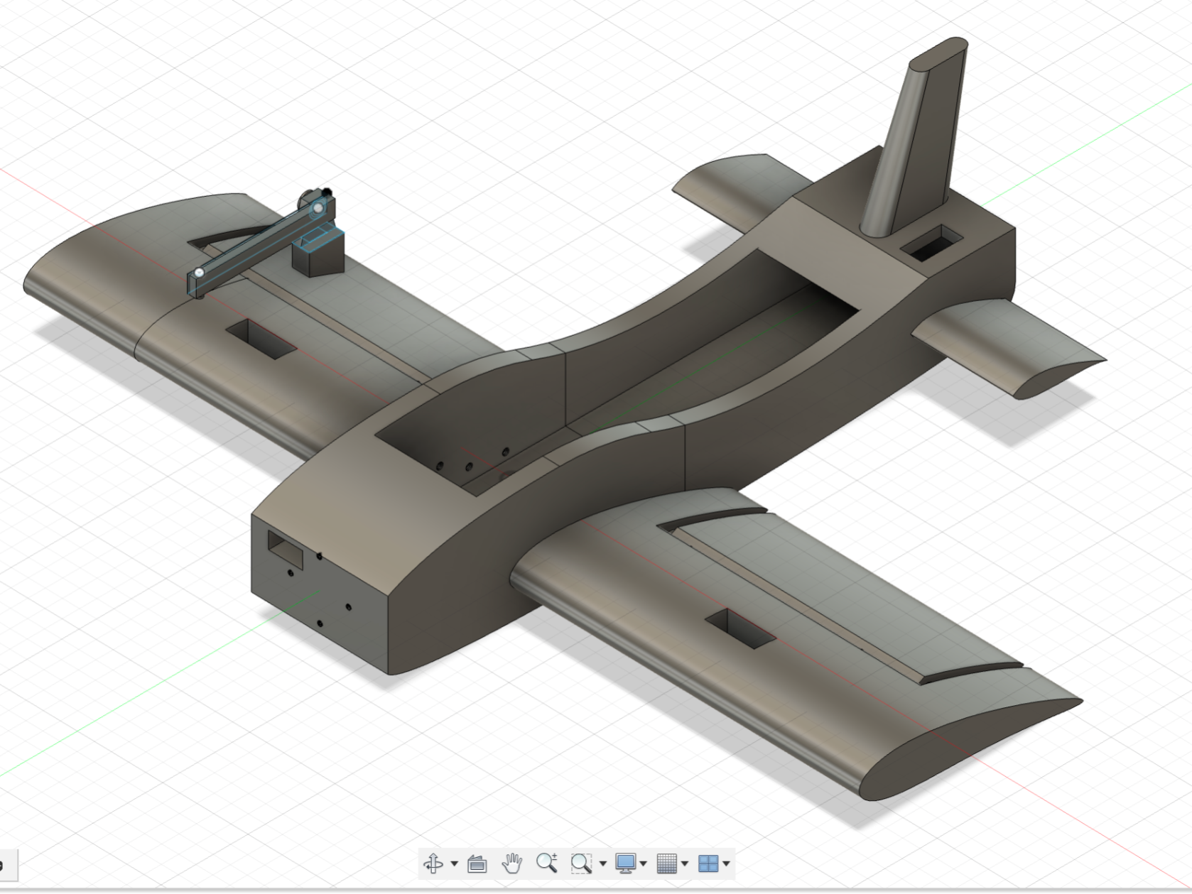 Plane 3d printed model