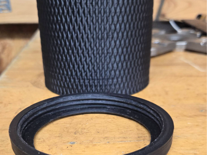 12oz Can Koozie with Threaded Lid