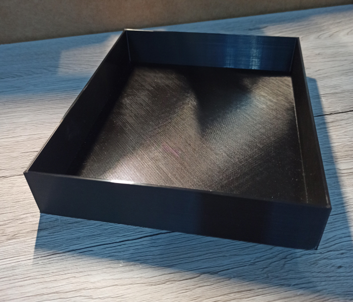 simple low box - einfache niedrige Box