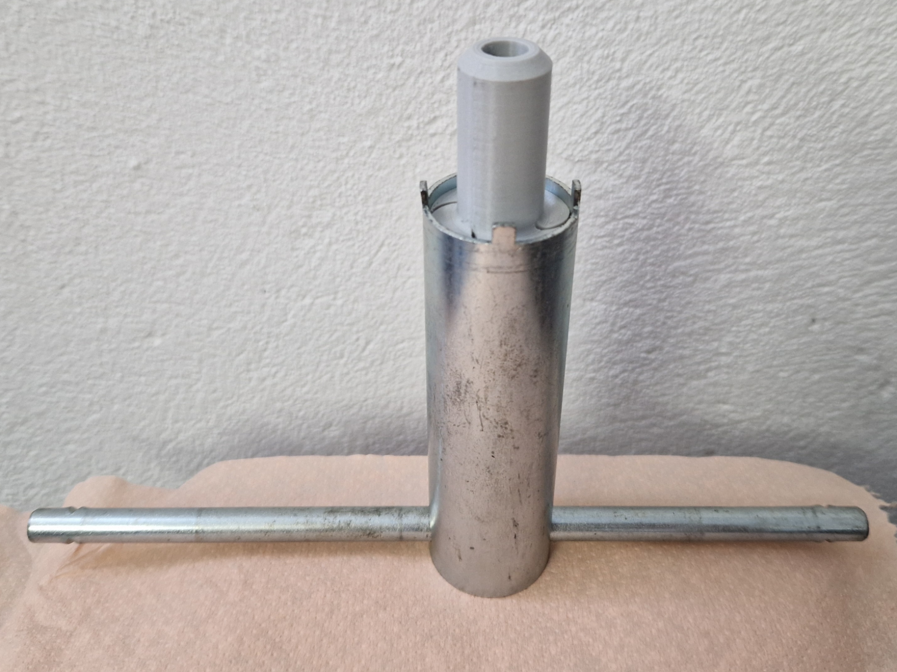 Birel spindle wrench alignment adapter