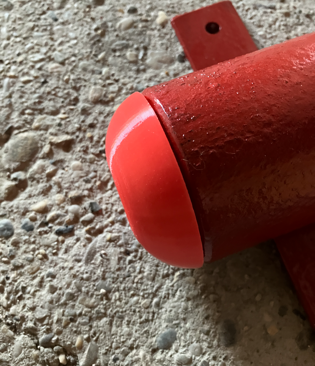 Tube end, cover ID: 62.5 OD:74 mm resitzeable